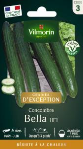 Concombre Bella F1 - Graines d'Exception